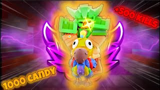 How I DOMINATED RANKED With 1000 CANDY  Roblox Bedwars [upl. by Dann93]