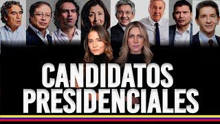 Candidatos a la presidencia de Colombia 20222026 [upl. by Thursby]