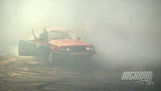 Subaru Brumby Burnout Brasher Nats Darwin 2016 [upl. by Notrab]