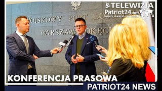 Szymon Hołownia Konferencja prasowa przed III Szczytem Platformy Krymskiej w Rydze [upl. by Attekram832]