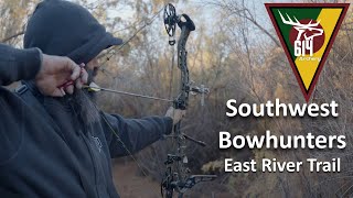 Southwest Bowhunters  EAST RIVER TRAIL 3D Archery Course [upl. by Aisenet]