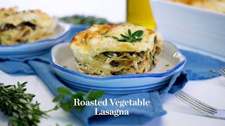 Roasted Vegetable Lasagna with FAGE Total Recipe [upl. by Agostino]