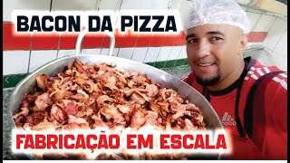 COMO PREPARAR O BACON DA PIZZA [upl. by Asaret]