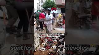 ESPAGNE LES AFRICAINS SE SACRIFIENT pour VALENCE valence immigré africain inondations [upl. by Lessig]