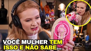 CÁTIA DAMASCENO EXPLICANDO COMO É A LARISSINHA AO VIVO😱😱  PodcatsDelas Cortes [upl. by Winni837]