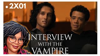 Interview with the Vampire 2x01 First Time Reaction Im not going to survive [upl. by Aitam]