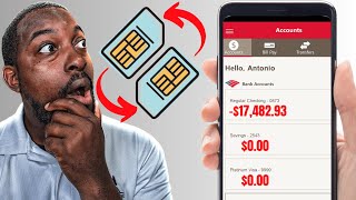 BANKS CANT STOP THIS NEW PHONE SIM CARD TRICK [upl. by Oilejor]