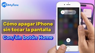 Cómo apagar un iPhone Método sin botones sin pantalla táctil [upl. by Ulani886]