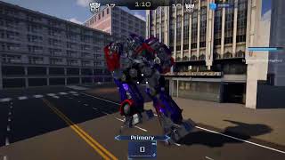 Transformers Crossfire Optimus Prime Ps5 Gameplay [upl. by Tabbi]