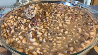 Black Eyed Peas Recipe [upl. by Spragens962]