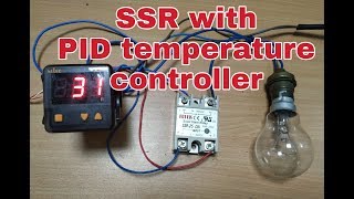 Temperature control through SSR with PID controller Bs electrical [upl. by Pellikka]