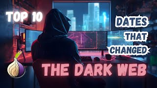 TOP 10 DATES That Made The DARK WEB What It Is TODAY [upl. by Lontson]