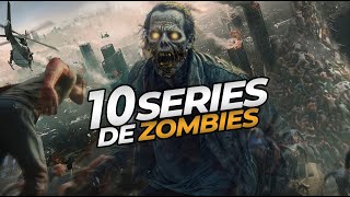 10 Brutales SERIES de ZOMBIES que debes ver en Netflix YouTube y más CIENCIA FICCIÓN [upl. by Laban324]