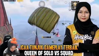 25 Kills  Icaa Tunjuk Gameplay Terbaik  Queen Of Solo Vs Squad  Pubg Mobile [upl. by Nee]