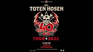 Die Toten Hosen Live 17072022 Zürich Letzigrund [upl. by Alolomo]