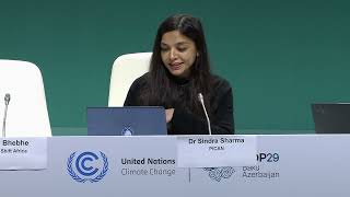 COP29 Speech COP29 12th Nov 2024  Oil Change International Presser [upl. by Eerased]