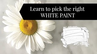 Learn to Pick the Right White Paint [upl. by Inness]