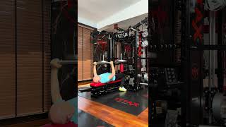 ULTIMATE HOME GYM  Chest training at TYTAX homegym personaltrainer garagegym [upl. by Kiley]