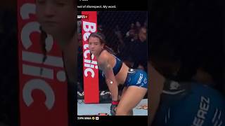 Ailin Perez twerks in her opponents face [upl. by Yevol312]