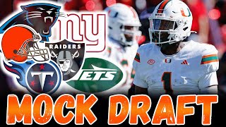 PFFs Top EXPERT Reveals 2025 NFL Mock Draft  Mock The Mock [upl. by Orfinger]