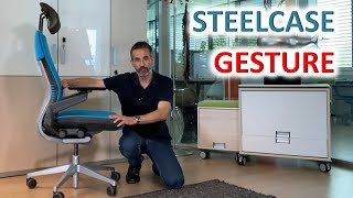 Steelcase Gesture Adjustments  Independent Review By An Ergonomics Expert [upl. by Helyn52]