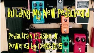 Pedaltrain Classic Jr BOARD BUILD  CIOKS DC5 [upl. by Acireh]