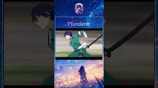 Plunderer anime animation animeedit jai454r plunderer ace Animeworld470 [upl. by Suiratnauq]