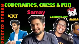 samay Raina and gamerfleet new deleted stream with vidit and sagar shah 1 may deleted stream [upl. by Reahard]