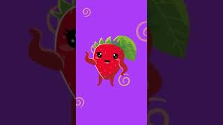 Dancing Fruits  Fun and colorful animation for kids [upl. by Acnairb]