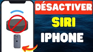 Comment Désactiver Siri Sur iPhone 2024  Empêcher Siri découter [upl. by Ehlke]