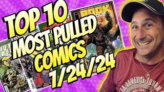 Top 10 Most Pulled Comic Books 72424 Can Any Of These Comics Rise To The Top [upl. by Aillicirp647]