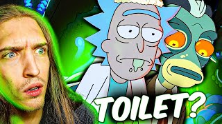 First Time Watching RICK AND MORTY Old Man and the Seat Reaction S4 E2 [upl. by Dafodil]