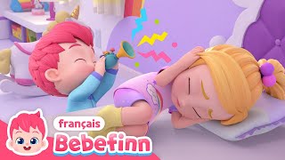 Cest une Belle Journée  Réveilletoi   Chanter avec Bebefinn français👶Chansons pour Enfants [upl. by Nilahs503]