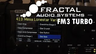 Apresentação da pedaleira Fractal FM3 Turbo [upl. by Audly]