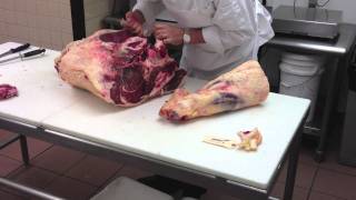 Chef Schneller Breaks Down a Beef Round [upl. by Atalie132]