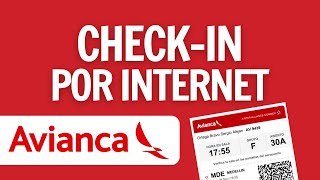 CÓMO HACER EL CHECKIN EN AVIANCA [upl. by Yendys]