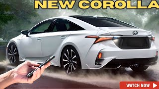 2025 Toyota Corolla Sedan Official Reveal  FIRST LOOK [upl. by Lleksah]