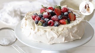 Pavlova Recipe  Recipes by Carina [upl. by Oap104]