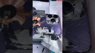 iPhone 14 Pro Max Back Glass Replacement easytricks asmr mobilerepair [upl. by Eak]