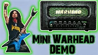 Warhead Amps quotLimited Edition Warheadquot DEMO dimebagdarrell warhead warheadamps demo pantera [upl. by Nalepka]