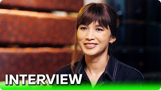 THE CREATOR 2023 Gemma Chan OnSet Interview [upl. by Popelka]