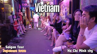 Ho Chi Minh city tour amp alluring Japanese town scenes 2024 Vietnam [upl. by Dal]