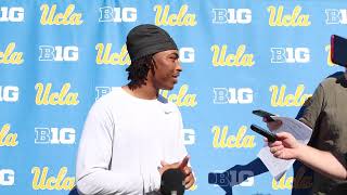 UCLA Football Media Availability  Kaylin Moore Oct 29 2024 [upl. by Kcirneh]