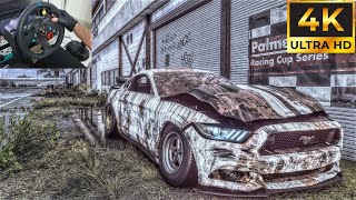 Rebuilding a Ford Mustang GT  Need for Speed HEAT  Gameplay using Logitech G29 steering wheel [upl. by Lenssen394]