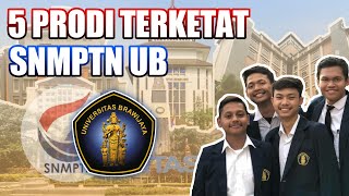 UB  PRODIJURUSAN TERKETAT Universitas Brawijaya DI SNMPTN 2021 [upl. by Eus]