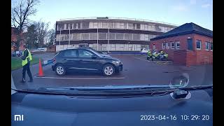 01 Practical Driving Test Route in Wigston Leicester Racecourse Roundabout UK [upl. by Doreen]