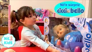 Nile anneannesinden büyük sürpriz Cicciobello çok hastayım bebeği  NİLKids [upl. by Ijnek]