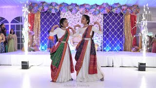 Live Dance  Brindavanam  Gandhari  Sajna  DJ Tillu  Nainika amp Thanaya [upl. by Ielhsa]