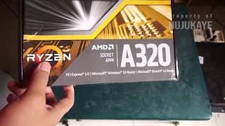 Unboxing MSI A320M Pro VDS  Cheapest AM4 Motherboard [upl. by Karr445]