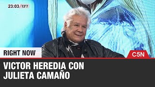 VÍCTOR HEREDIA en RIGHT NOW con JULIETA CAMAÑO [upl. by Alastair]